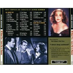All About Eve / Leave Her to Heaven Bande Originale (Alfred Newman) - CD Arrire
