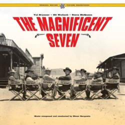 The Magnificent Seven Bande Originale (Elmer Bernstein) - Pochettes de CD
